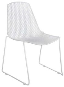 Καρέκλα Μεταλλική Urania 56x58,5x86 HM8011.02 White Μέταλλο
