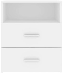 vidaXL Κομοδίνο Λευκό 50 x 32 x 60 εκ.