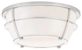 Πλαφονιέρα Φωτιστικό  Μπάνιου  2xE27  ΙΡ44  Chance Elstead Lighting-QZ-CHANCE-F-PC-Χρώμιο QZ-CHANCE-F-PC