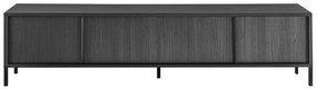 Sally Μπουφές Μαύρος 206x40x86
