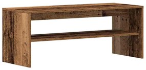 vidaXL Έπιπλο Τηλεόρασης Παλιό Ξύλο 100 x 40 x 40 εκ. από Μοριοσανίδα