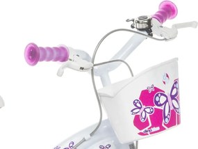 Flappy 14 Inch 24 cm Girls Caliper White/Pink