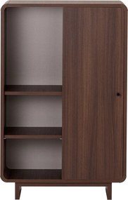 Ντουλάπι Milano Καρυδί PRUFA 70x34x110