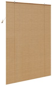 vidaXL Ρολά και Σκίες Παραθύρων Ανοιχτό καφέ 140 x 220 cm Μπαμπού