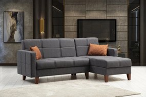 Stewehome Γωνιακός Καναπές Σχήμα L με Αποθήκευση 216x130x86 cm