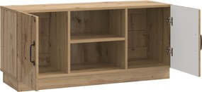vidaXL Ντουλάπι TV 102 x 34,5 x 47 εκ Artisan Δρυς Επεξεργασμένο Ξύλο