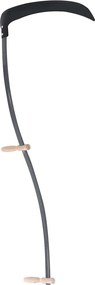 vidaXL Δρεπάνι με πέτρα λείανσης 145 cm