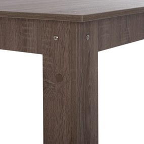 ΤΡΑΠΕΖΙ ΚΟΥΖΙΝΑΣ ADLER 110x80x77Υεκ. SONAMA OAK TRUFFLE HM2428.05 - Μελαμίνη - HM2428.05