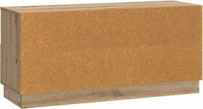 vidaXL Ντουλάπι TV Artisan Δρυς 102 x 34,5 x 47 εκ Επεξεργασμένο Ξύλο