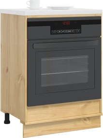 vidaXL Ντουλαπιού (Cabinet) SKI Μέλι Καφέ 60 x 46 x 81 εκ