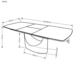 Holly Τουαλέτα Λευκή με Φωτισμό 94x43x140cm