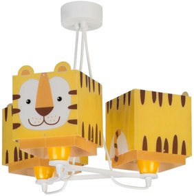 Παιδικό Φωτιστικό Οροφής Τρίφωτο Ango Little Tiger 64567