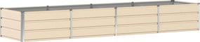 vidaXL Γλάστρα Ελεφαντόδοντο 320 x 80 x 45 cm Ατσάλι