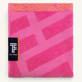 Πετσέτα Θαλάσσης (90x180) Feel & Touch Fresh Fuchsia