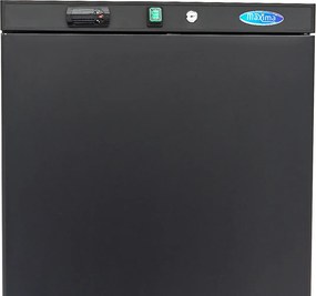 Fridge - 400L - 4 Adjustable Shelves - Black