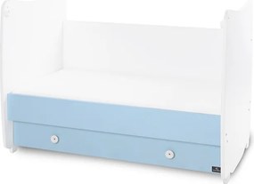 BED DREAM 70/140 NEW  COLOUR WHITE/BABY BLUE