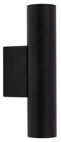 Απλίκα Φωτιστικό Τοίχου 2xGU10 10W IP20 Fourty Wall Nowodvorski 10753 Μαύρο