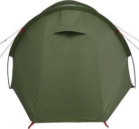 vidaXL Σκηνή τούνελ Λαδί 410 x 175 x 105 εκ. Πολυεστέρας και Χάλυβας