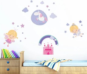 Happy Fairies αυτοκόλλητα τοίχου L (18106)