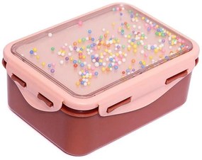 Φαγητοδοχείο (17.5x13.5x7) Petit Monkey Desert Rose &amp; Soft Coral PTM-LB32