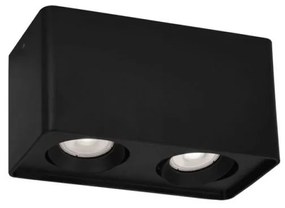 2/φωτη Πλαφονιέρα Μαύρη Arion - 4279901 - 21W - 50W - 4279901
