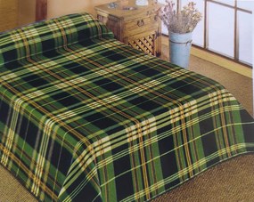 DIMcol ΚΟΥΒΕΡΤΑ Acrylic 85% / Poly 15% 220Χ240 ΙΣΠΑΝΙΑΣ PADUANA Green 1030295599900081