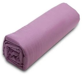 Κατωσέντονο Menta με λάστιχο 10 Mauve Διπλό (160x200+40)