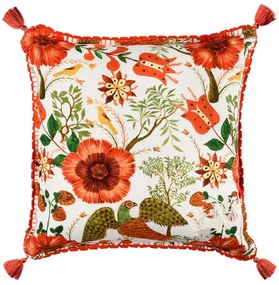 Μαξιλάρι Διακοσμητικό (Με Γέμιση) Szekely LC40090 50x50 Orange-Green MindTheGap 50Χ50 Feather