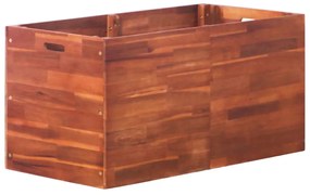 vidaXL Ζαρντινιέρα Υπερυψωμένη 100 x 50 x 50 εκ. από Ξύλο Ακακίας