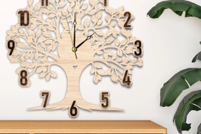 Intra απο ξύλο plywood 3mm-4mm πάχος – Ξύλινο ρολόι τοίχου Αρχείο κοπής με λέιζερ | Δέντρο Δίασταση 40x30 cm INTRAFABR-117878033