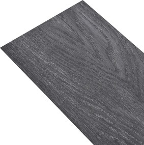 vidaXL Πλάκες Δαπέδου 36 pcs Μαύρο και Λευκό 5,02 m² PVC