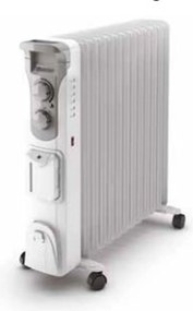 Καλοριφέρ Λαδιού Olimpia Splendid 99298 Λευκό Γκρι 2500 W