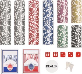 vidaXL Μάρκες Πόκερ Σετ 300 τεμ. 11,5 γρ.
