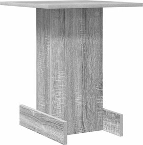 vidaXL End Table Γκρίζο Σονομα 44,5 x 45 x 55 εκ Επεξεργασμένο ξύλο