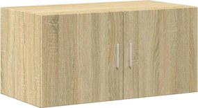 vidaXL Ντουλάπι Τοίχου Sonoma Δρυς 80x42,5x40 εκ. Επεξεργασμένο Ξύλο