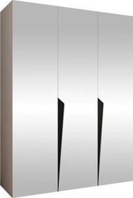 Ντουλάπα Piano III 150 Τρίφυλλη-Κασμίρ