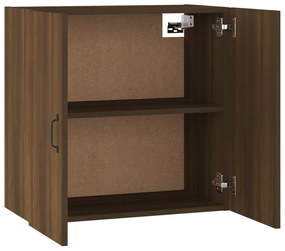 vidaXL Ντουλάπι Τοίχου Καφέ Δρυς 60x31x60 εκ. από Επεξεργασμένο Ξύλο