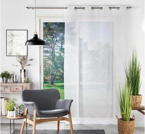 Κουρτίνα Goutteline Douceur d'intérieur - 140x280cm - Λευκό