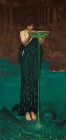 Waterhouse, John William (1849-1917) - Εκτύπωση έργου τέχνης Circe Invidiosa, 1872, (23.5 x 50 cm)