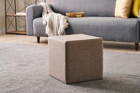 Πουφ Σκαμπό Καφέ ASOS 40x40x40