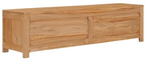 vidaXL Έπιπλο Τηλεόρασης 115 x 30 x 35 εκ. από Μασίφ Ξύλο Teak