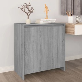 vidaXL Μπουφές Γκρι Sonoma 70x41x75 εκ. από Επεξεργασμένο Ξύλο