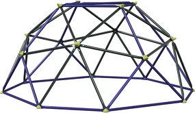 vidaXL Θόλος Αναρρίχησης Μπλε Ατσάλι