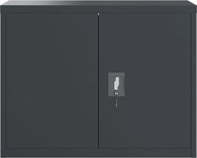 vidaXL Αρχειοθήκη Ανθρακί 90 x 40 x 70 εκ. από Ατσάλι