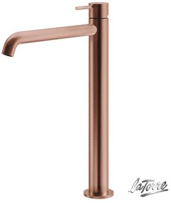 La Torre ELLE 316 Rose Gold Brushed PVD Μπαταρία Νιπτήρος υψηλή