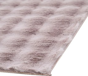 Χαλί Διαδρόμου Γούνινο (67x140) Royal Carpet Bunny Bubble D.Beige