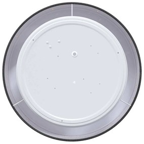 vidaXL Λάμπα Οροφής Μαύρο 30 x 13.5 εκ. ύφασμα