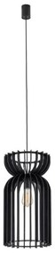 Κρεμαστό Φωτιστικό Οροφής 1xΕ27 Φ26cm Boho Kymi Nowodvorski 10573 Μαύρο