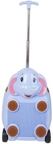 Παιδική Βαλίτσα Zoolittle Trolly Elephant με Τουβλάκια