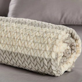 Κουβέρτα Fleece Υπέρδιπλη (220x240) Whitegg KB159 Γκρι